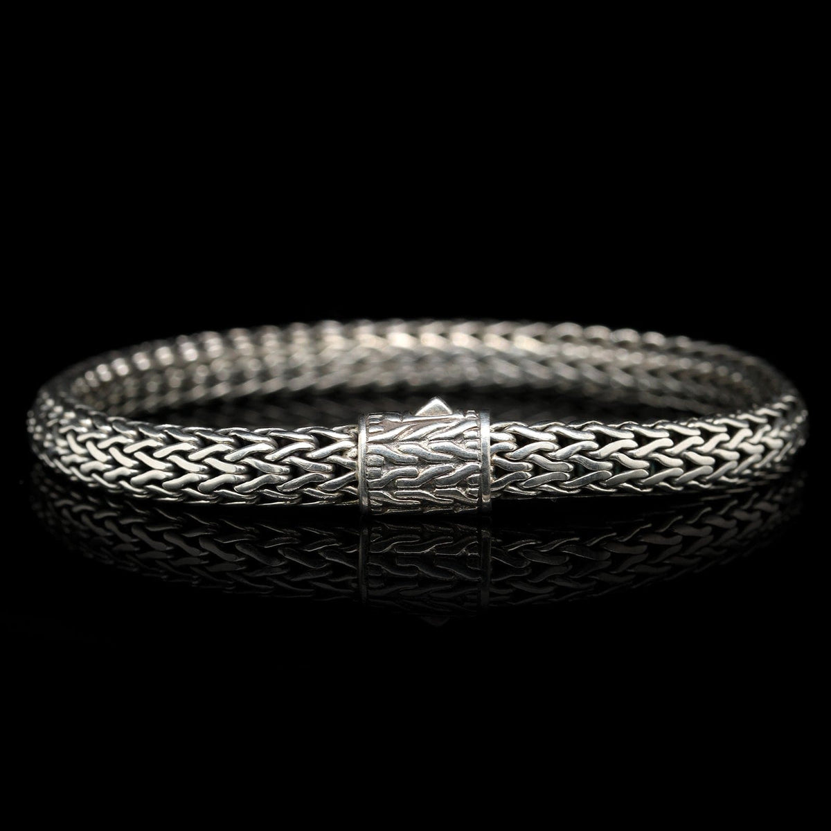 John Hardy Sterling Silver Estate Classic Chain Bracelet