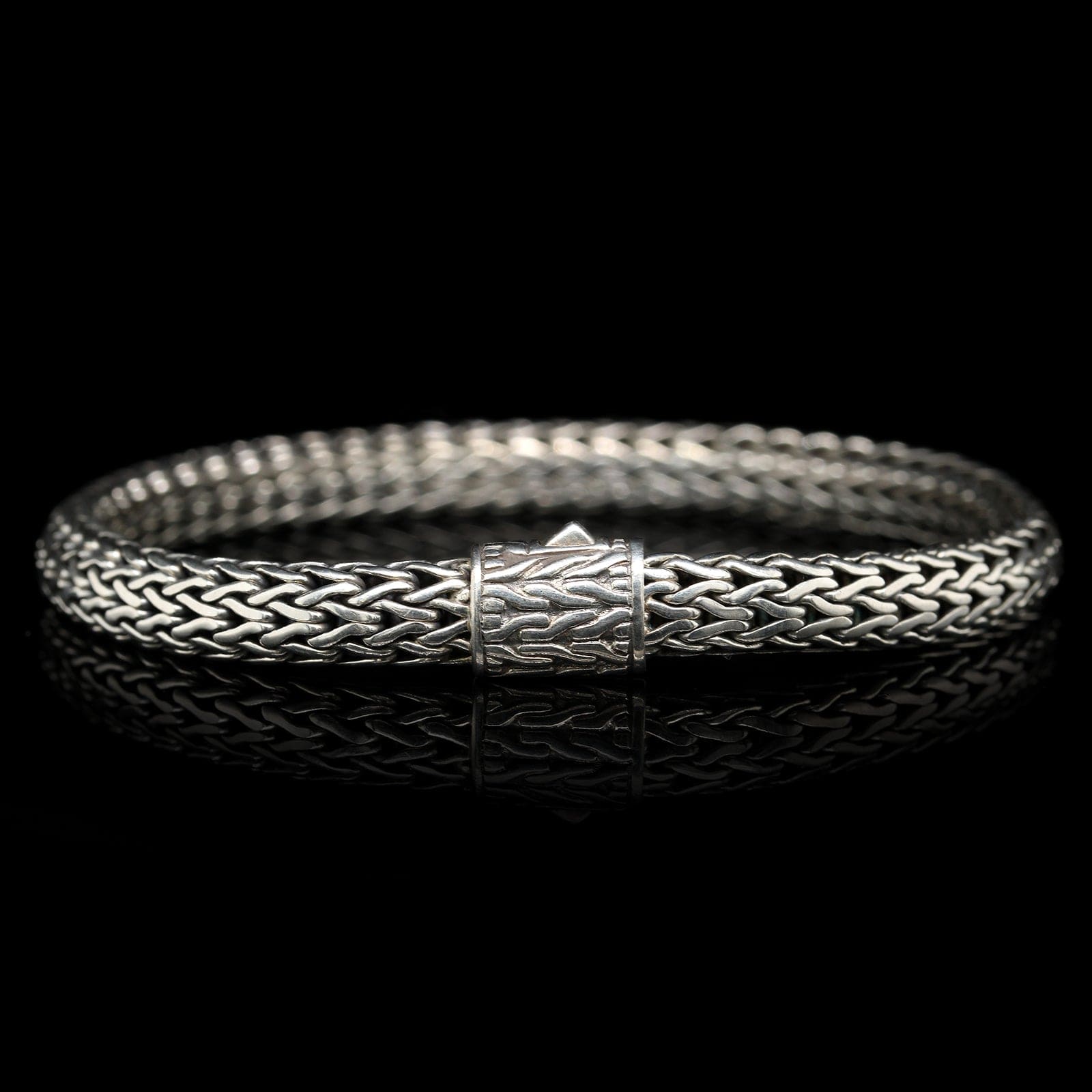 John Hardy Sterling Silver Estate Classic Chain Bracelet