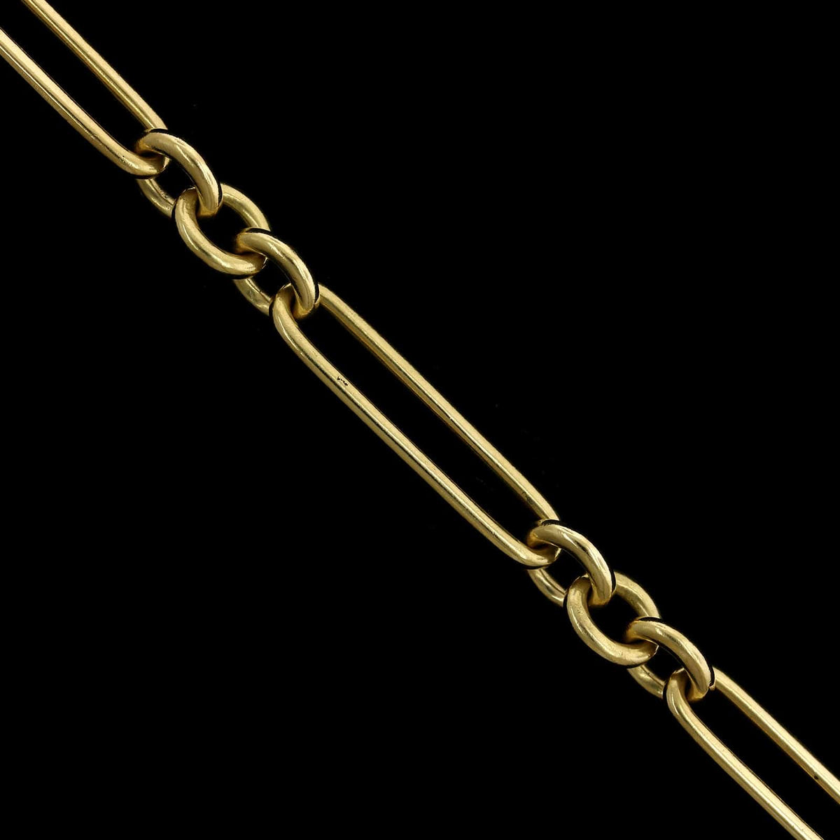 18K Yellow Gold Estate Fancy Link Bracelet
