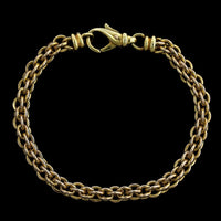 14K Yellow Gold Estate Fancy Link Bracelet