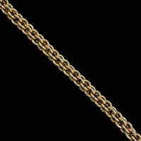 14K Yellow Gold Estate Fancy Link Bracelet