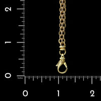 14K Yellow Gold Estate Fancy Link Bracelet