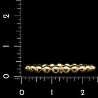Lagos 18K Yellow Gold Estate Bead Bracelet