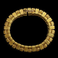 Vintage Bulgari 18K Yellow Gold Estate Bracelet