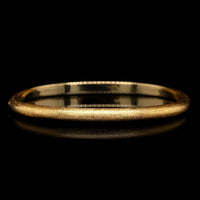 18K Yellow Gold Estate Bangle