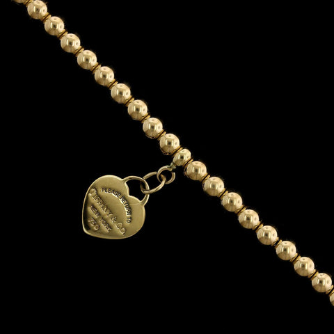 Bead Bracelet in 18K Gold
