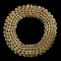 14K Yellow Gold Estate Fancy Link Flexible Bracelet