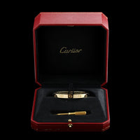 Cartier 18K Yellow Gold Estate Love Bracelet