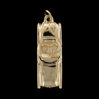 14K Yellow Gold Covertable Car Charm