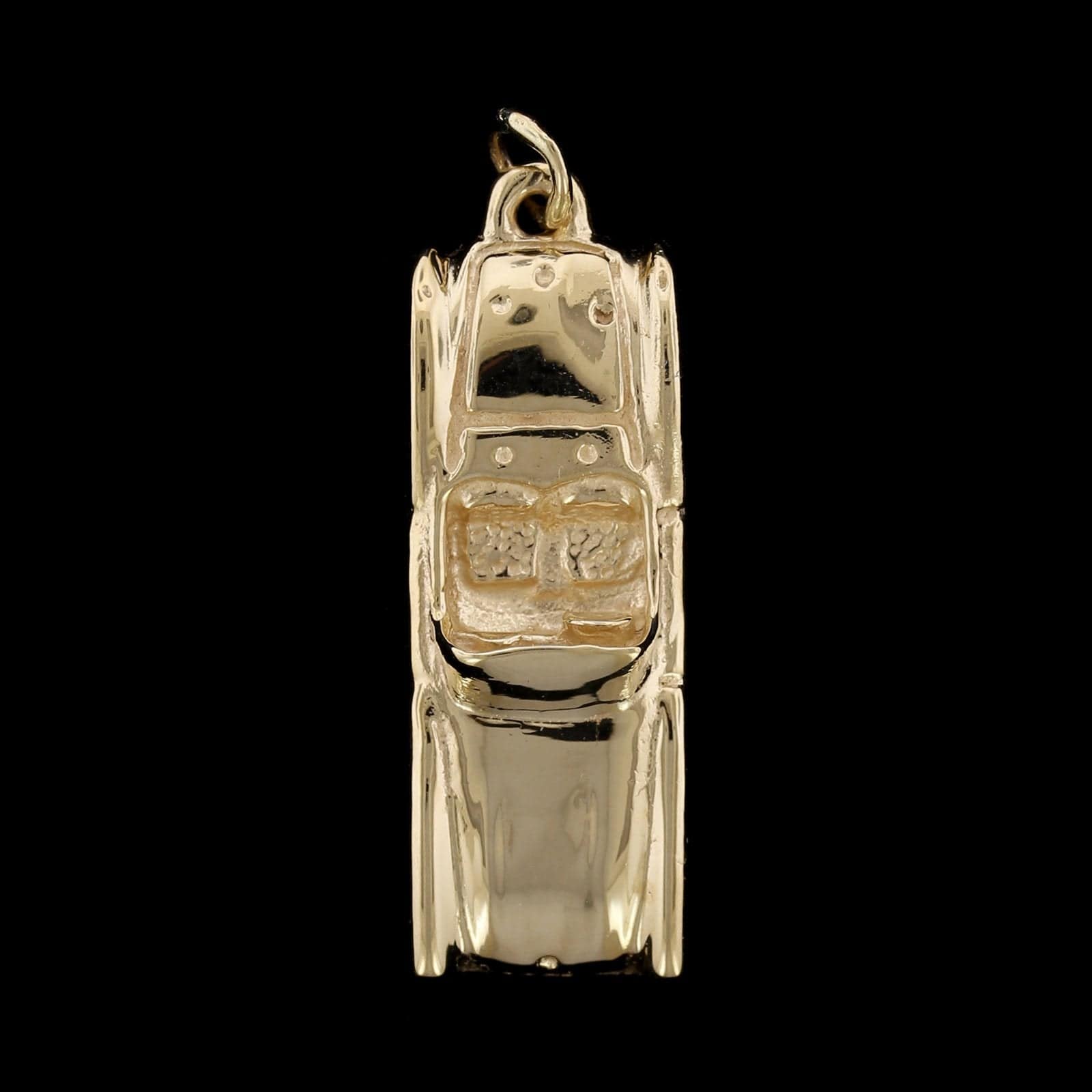 14K Yellow Gold Covertable Car Charm