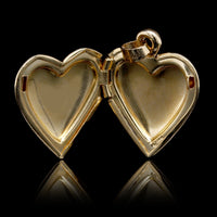 14K Yellow Gold Estate Heart Locket