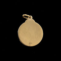 14K Yellow Gold Estate Ancient Monument Charm