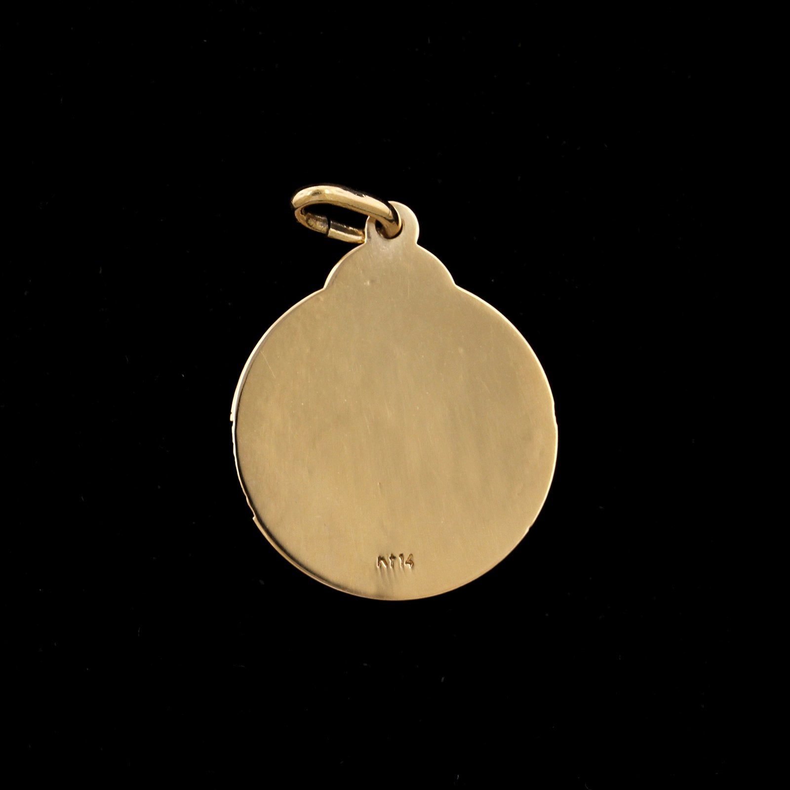 14K Yellow Gold Estate Ancient Monument Charm