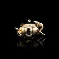 14K Yellow Gold Estate Teapot Charm