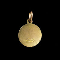 18K Yellow Gold Estate Taurus Zodiac Charm