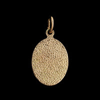 14K Rose Gold Estate Virgo Charm