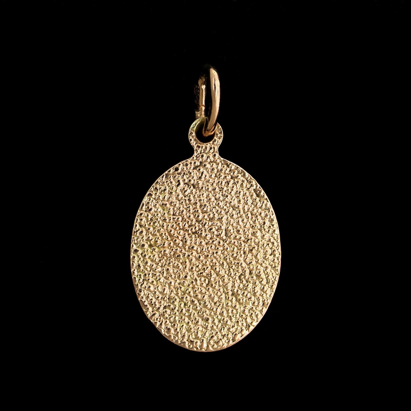 14K Rose Gold Estate Virgo Charm
