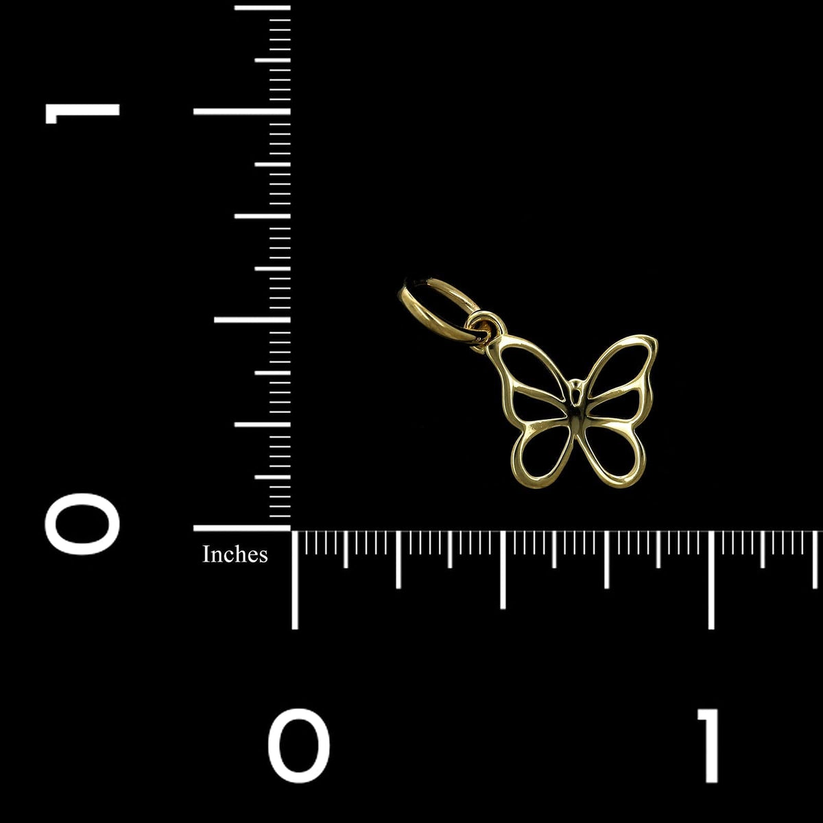 Tiffany & Co. 18K Yellow Gold Estate Butterfly Charm