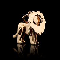 Tiffany & Co. 18K Rose Gold Estate 'Save the Wild Lion' Charm