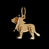 Tiffany & Co. 18K Rose Gold Estate 'Save the Wild Lion' Charm