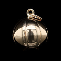 14K Yellow Gold Estate Basketball Charm