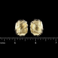 Tiffany & Co. 18K Yellow Gold Estate Earrings
