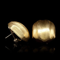 18K Yellow Gold Estate Earrings