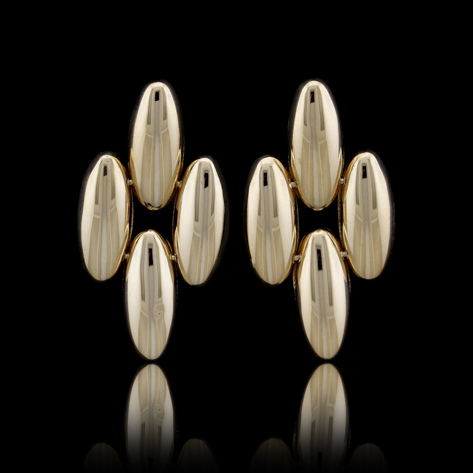 14K Yellow Gold Drop Earrings
