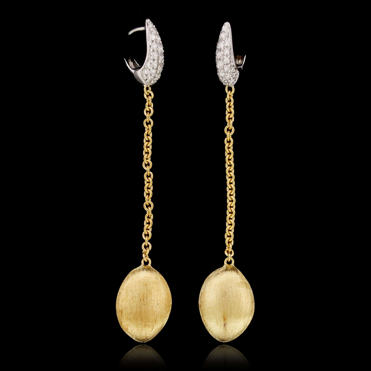 Marco Bicego 18K Yellow Gold Diamond Confetti Earrings