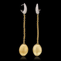 Marco Bicego 18K Yellow Gold Diamond Confetti Earrings