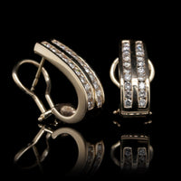 14K Yellow Gold Estate Earrings