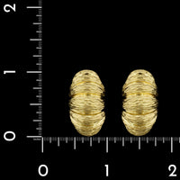 Tiffany & Co. 18K Yellow Gold Estate Earrings