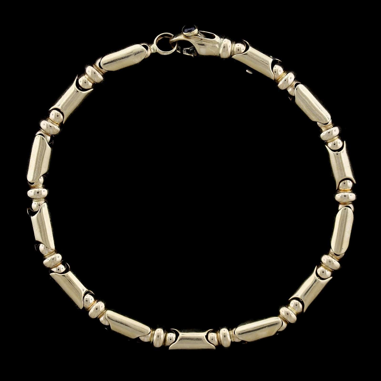 14K Yellow Gold Estate Bracelet