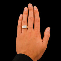 14K Two-tone Gold Estate Diamond Ring
