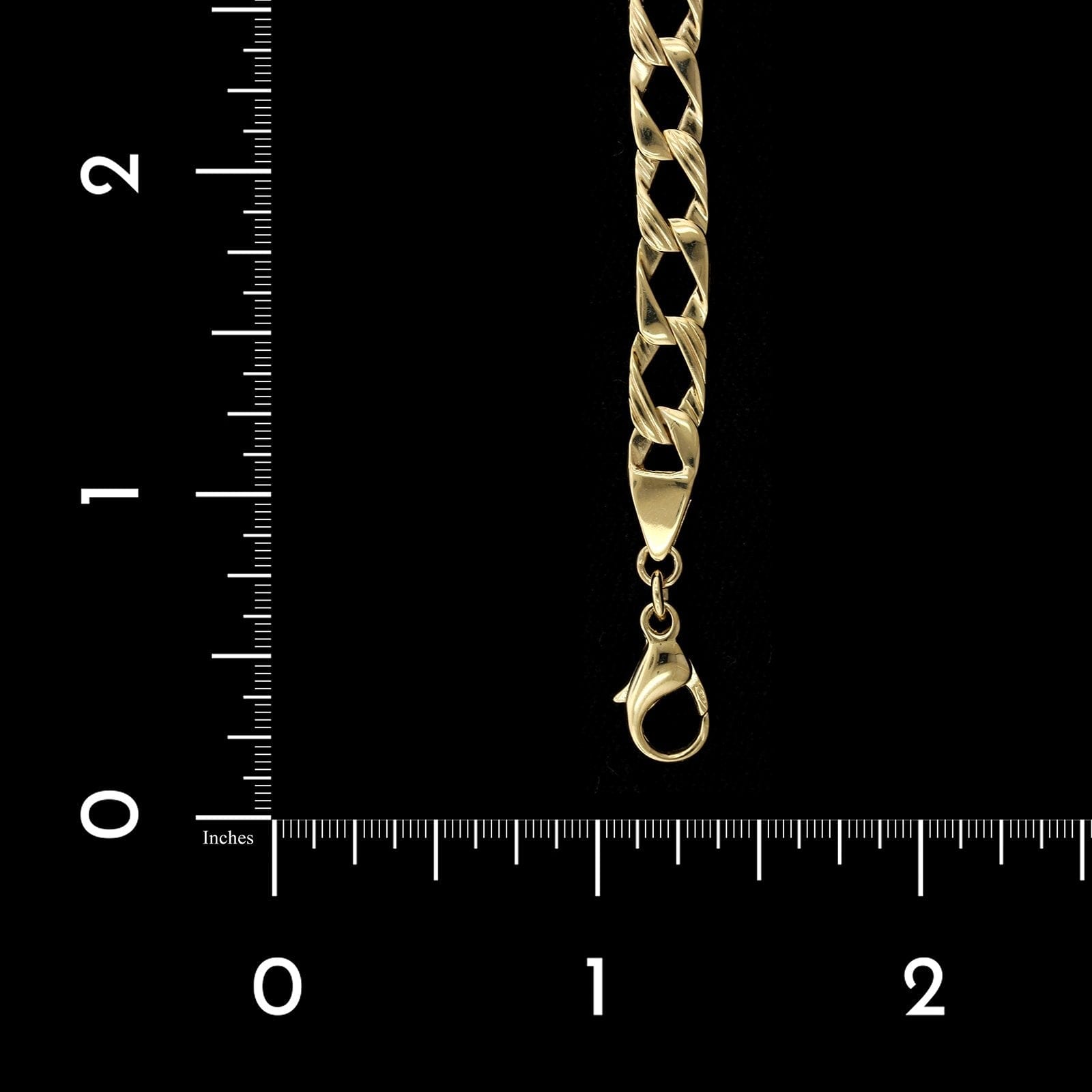 14K Yellow Gold Estate Open Link Bracelet