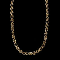 14K Yellow Gold Estate Pocket Watch Chain