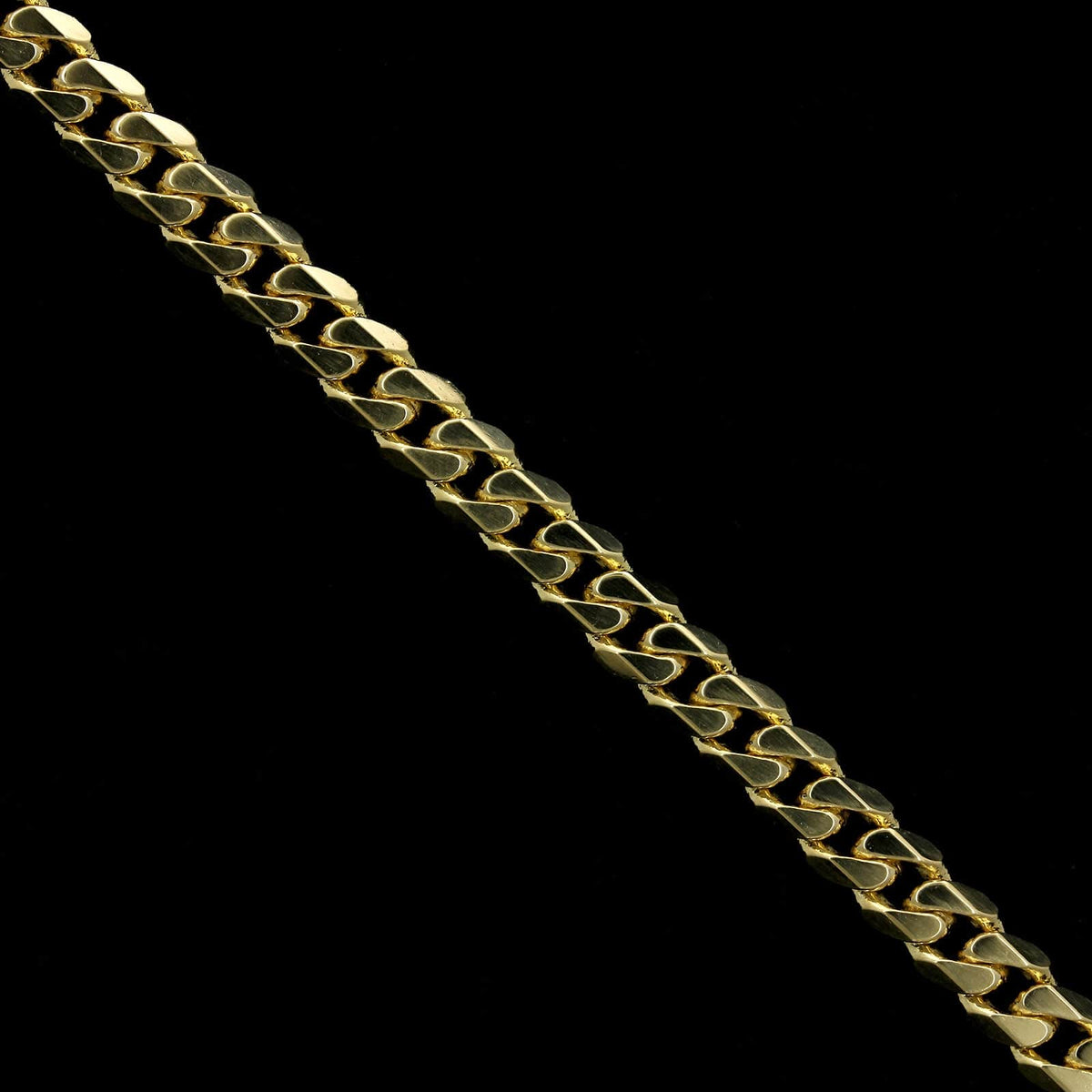 18K Yellow Gold Estate Curb Link Bracelet