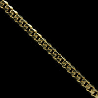 18K Yellow Gold Estate Curb Link Bracelet