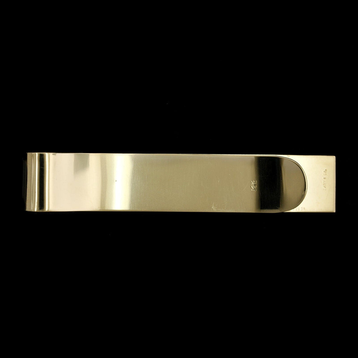 Tiffany & Co. 14K Yellow Gold Estate Sapphire Tie Bar
