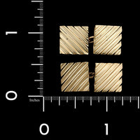 14K Yellow Gold Estate Cufflinks