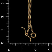 Antique Piekes 14K Yellow Gold Estate Double Albert Pocket Watch Chain