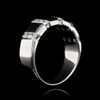 14K White Gold Estate Diamond Ring