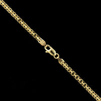 14K Yellow Gold Estate Bismark Chain