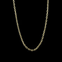 14K Yellow Gold Estate Oval Link Chain