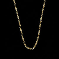 14K Yellow Gold Estate Oval Link Chain
