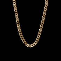 18K Yellow Gold Estate Curb Link Chain