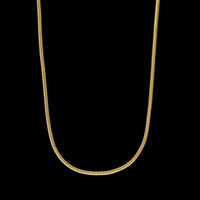 18K Yellow Gold Estate Snake Link Chain