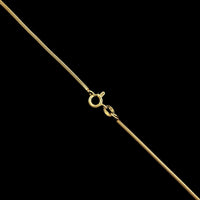 18K Yellow Gold Estate Snake Link Chain