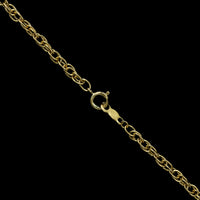 14K Yellow Gold Estate Double Link Chain