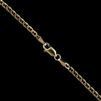 14K Yellow Gold Estate Fancy Link Chain